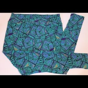 LuLaRoe T/C Abstract Print Leggings